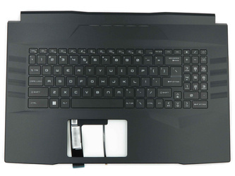 MSI 957-17L122E-C20 Palmrest klawiatura obudowa LED RGB US-International czarny