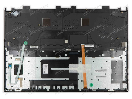 Asus 90NR01D1-R31UI0 Palmrest klawiatura obudowa LED RGB US-International czarny
