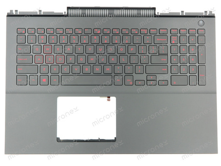 Dell Inspiron 15 7566 Palmrest klawiatura obudowa LED US-International