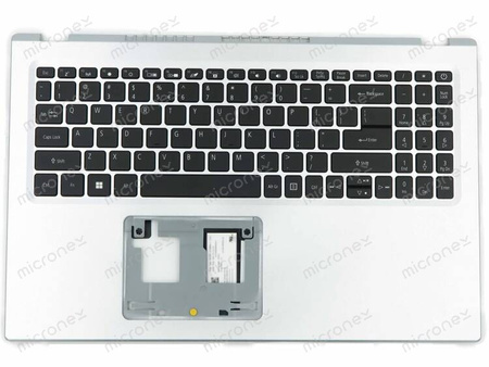 Acer Aspire 5 A515-56T Palmrest klawiatura obudowa LED US-International srebrny