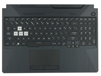 Asus 90NR0703-R30US1 Palmrest klawiatura obudowa US-International