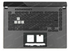 Asus 90NR0572-R32UI0 Palmrest klawiatura obudowa LED RGB 4 STREFY US-International szary