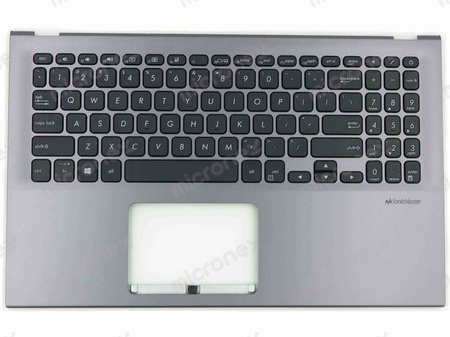 Asus VivoBook 15 A512DA A512DK Palmrest klawiatura obudowa US-International szary DISCRETE (Dedicated graphics)