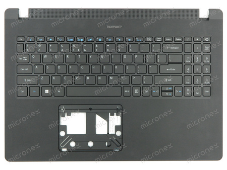 Acer 6B.VNYN7.F62 Palmrest klawiatura obudowa LED US-International czarny