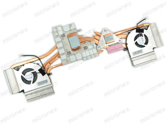 MSI Leopard GL75 10SFK 10SFR Wentylator 5V+5V 0,55A+0,55A 4PIN