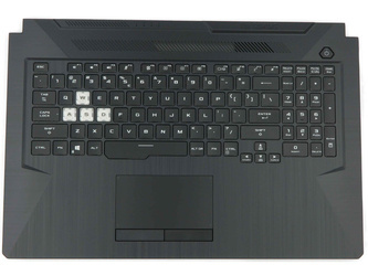 Asus TUF Gaming A17 FA706IU Palmrest klawiatura obudowa LED RGB US-International czarny