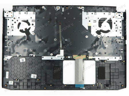 Acer 6B.Q84N2.033 Palmrest klawiatura obudowa LED 28PIN US-International czarny GTX1650