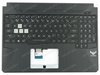 Asus TUF505DD Palmrest klawiatura obudowa LED US-International
