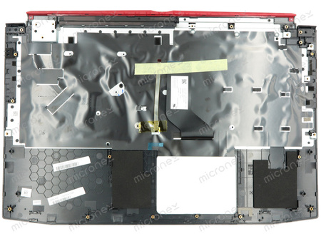 Acer 6B.Q2MN2.001 Palmrest klawiatura obudowa LED US-International czarny GTX1050