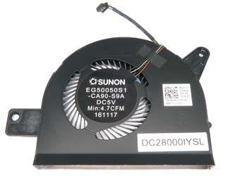 SUNON EG50050S1-CA90-S9A DC28000IYSL 09VK27 5V 4PIN WENTYLATOR