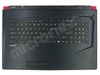 Msi Leopard GP73 8RD Palmrest klawiatura obudowa LED RGB US-International czarny