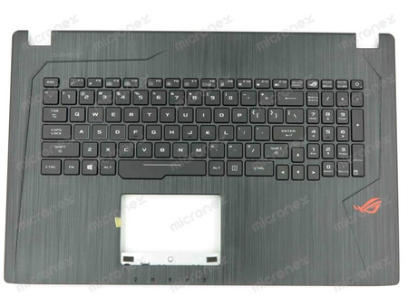 Asus ROG Strix GL753VE Palmrest klawiatura obudowa LED RGB US-International czarny
