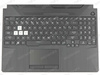Asus TUF Gaming F15 FX506LU Palmrest klawiatura obudowa LED RGB US-International czarny