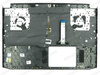 Acer 6B.QB2N2.001 Palmrest klawiatura obudowa LED RGB US-International