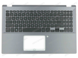 Asus 90NX0261-R31US0 Palmrest klawiatura obudowa US-International szary