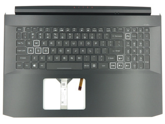 Acer Nitro 5 AN517-52 Palmrest klawiatura obudowa LED RGB US-International czarny RTX3060