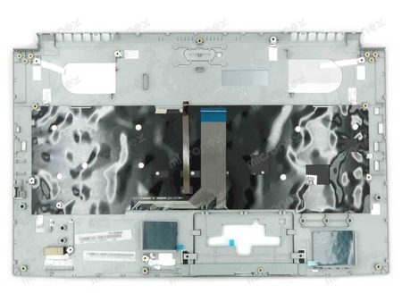 MSI Creator 17M A10SD A10SE Palmrest klawiatura obudowa US-International srebrny