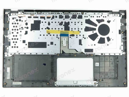 Asus VivoBook 15 X512FA X512FAG X512FAY Palmrest klawiatura obudowa US-International szary DISCRETE (Dedicated graphics)