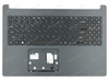 Acer 6B.HW7N7.030 Palmrest klawiatura obudowa US-International czarny