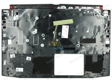 Acer 6B.Q2XN2.001 Palmrest klawiatura obudowa LED US-International czarny