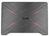 Asus TUF505DV Klapa matrycy Plastik (PU) czarny z czerwonym wykończeniem