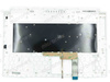 MSI 957-17L423E-003 Palmrest klawiatura obudowa LED biały