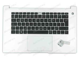 HUAWEI MateBook D 15 2021 Palmrest klawiatura obudowa US-International srebrny
