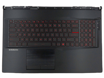MSI 957-17E51E-C20 Palmrest klawiatura obudowa LED US-International czarny
