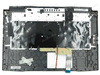 MSI 957-17L122E-C20 Palmrest klawiatura obudowa LED RGB US-International czarny