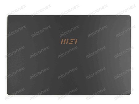 MSI Summit E15 A11SCS A11SCST Klapa matrycy Aluminium czarny