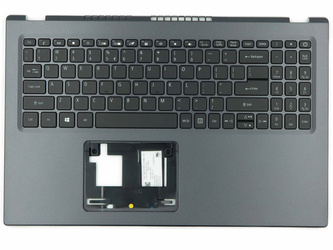 Acer 6B.A1DN2.065 Palmrest klawiatura obudowa LED US-International czarny