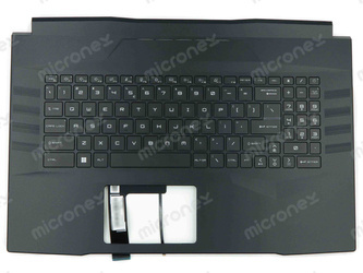 MSI MS-17L2 Palmrest klawiatura obudowa LED RGB US-International czarny