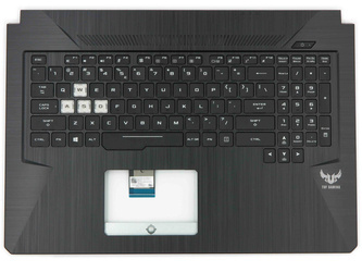 Asus TUF765DD Palmrest klawiatura obudowa LED RGB US-International czarny