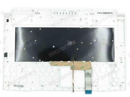 MSI 957-17L423E-003 Palmrest klawiatura obudowa LED biały