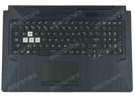 Asus TUF706IE Palmrest klawiatura obudowa LED RGB US-International czarny