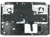 Acer 6B.QAXN2.001 Palmrest klawiatura obudowa LED 32PIN US-International czarny GTX1650