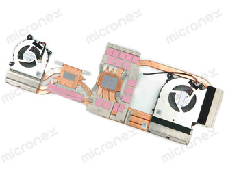 MSI Crosshair 17 B12UGZ B12UGZO Radiator CPU+GPU 5V+12V 0,55A+0,6A 4PIN