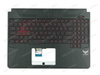 Asus 90NR01A2-R31UI1 Palmrest klawiatura obudowa LED US-International czarny