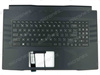 MSI Pulse GL76 11UDK 11UCK Palmrest klawiatura obudowa LED RGB US-International czarny