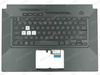Asus TUF Dash F15 FX516PM FX516PMZ Palmrest klawiatura obudowa LED US-International czarny