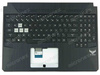 Asus TUF Gaming FX505DU Palmrest klawiatura obudowa LED US-International czarny