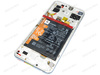 HUAWEI CDY-NX9A CDY-N29A CND-N29A Wyświetlacz Ekran LCD Dotyk srebrny