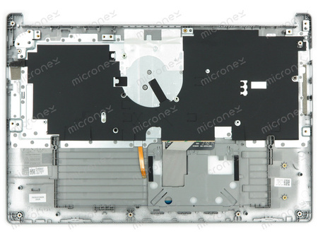 Acer 6B.HWCN7.030 Palmrest klawiatura obudowa LED US-International srebrny