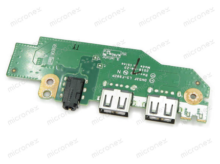 Acer Predator Helios 300 PH317-52 Gniazdo USB AUDIO LED płytka GTX1060