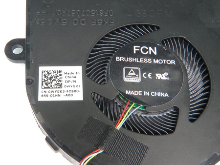 FCN DFS1507057R0T FK5F DC28000KLF0 0WYGK2 5V 4PIN WENTYLATOR