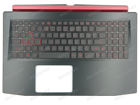 Acer Nitro 5 AN515-31 Palmrest klawiatura obudowa LED US-International czarny