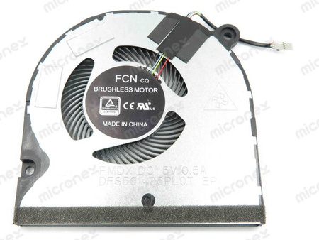 Acer Swift 3 SF314-59 Wentylator CPU 5V 0,5A 4PIN
