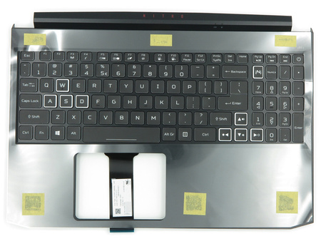 Acer 6B.Q7KN2.064 Palmrest klawiatura obudowa LED RGB US-International czarny GTX1660|RTX2060