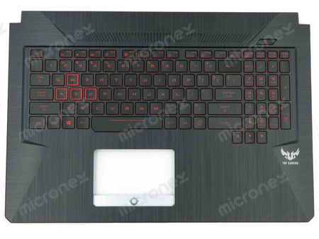 Asus TUF Gaming FX705GD Palmrest klawiatura obudowa LED US-International czarny