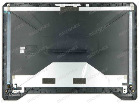 Asus TUF Gaming FX505DD Klapa matrycy Plastik (PU) czarny z czerwonym wykończeniem